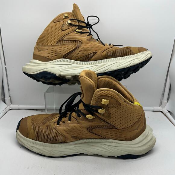 Hoka One One Shoes Mens 12 Anacapa 2 Mid GTX Gore-Tex Hiking Brown main image 7